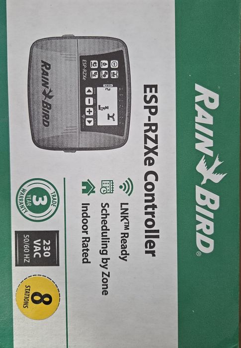 Sterownik Rain Bird 8 sekcji model ESP RZXE8I