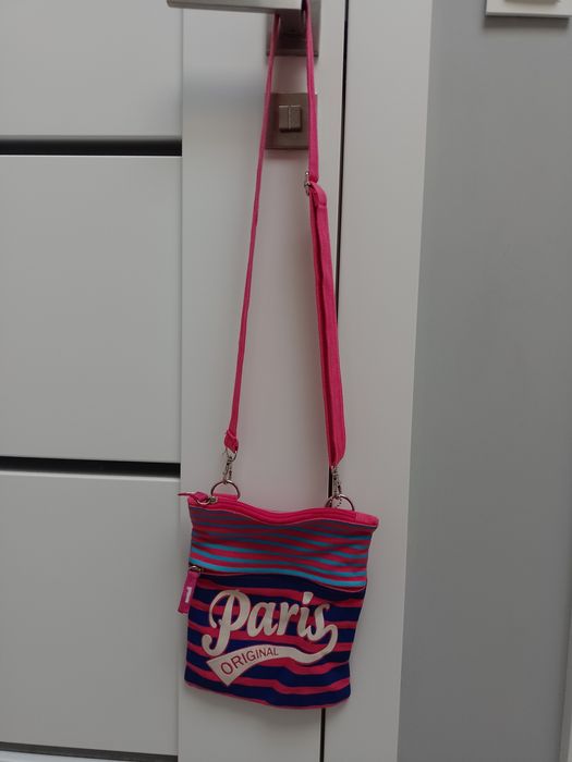 Robin Ruth torebka materiałowa dla dziewczynki z napisem PARIS