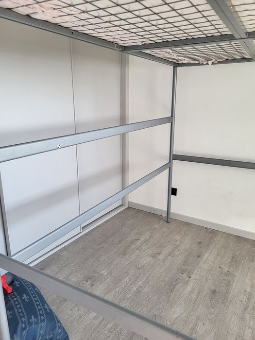 Cama alta ikea casal
