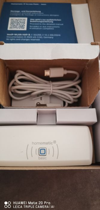 Homematic bramka access point - basic