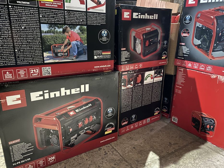 Генератор Einhell E55/Е5 - 5.5 kW 1-3 фази