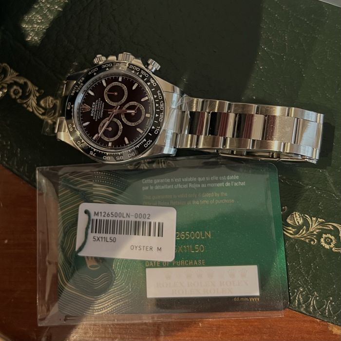 Rolex Daytona 126500 Preto