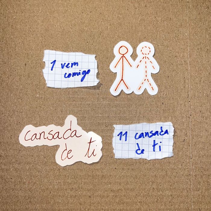 10 AUTOCOLANTES contei e deixei que tu me julgasses