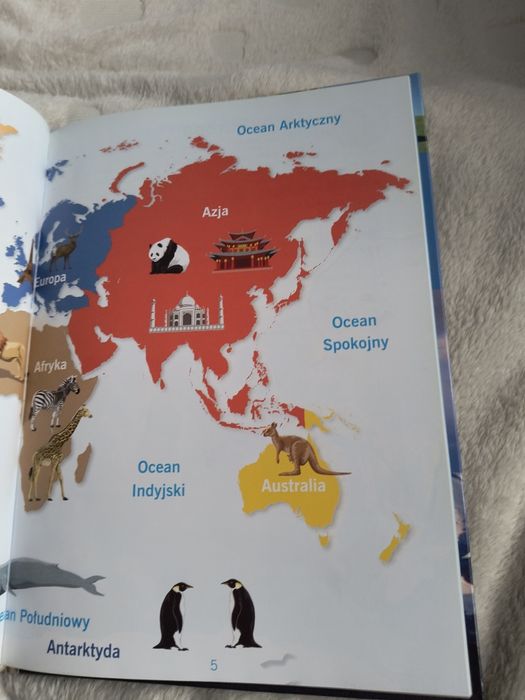 Atlas świata dla dzieci