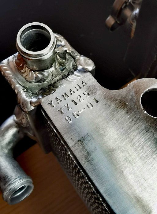 Radiadores Alumínio Yamaha YZ125 desde 96 até 01