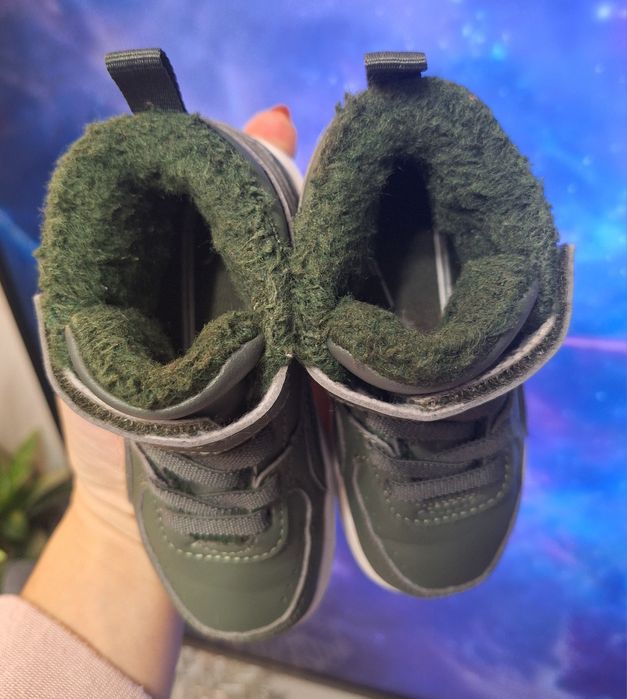 Buty zimowe przejściowe sneakersy wysokie ocieplane Puma rozm.23