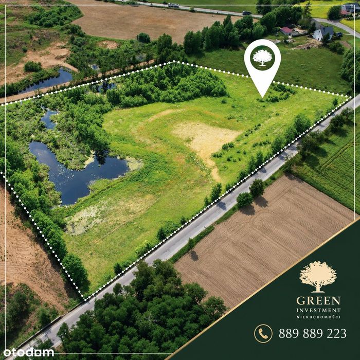 Działka inwestycyjna 3,6 ha