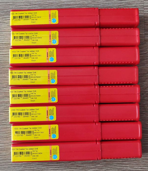 Wiertło do metalu Fi 14 HSS TiN z chwytem walcowym - Dormer