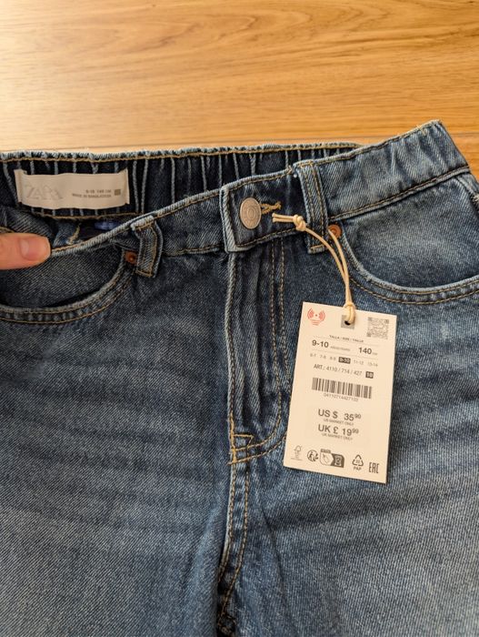 Джинси Zara для хлопчика 140