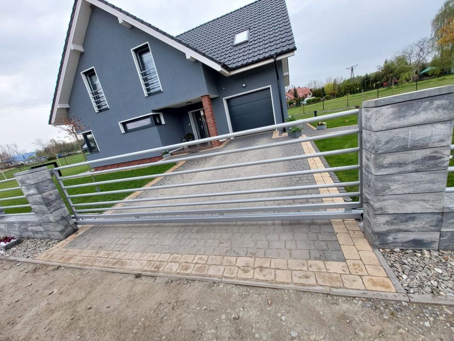 Ogrodzenia panelowe. Furtki. Bramy. MONTAŻ