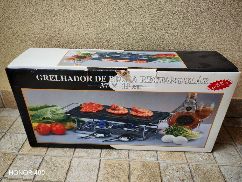 Grelhador de pedra