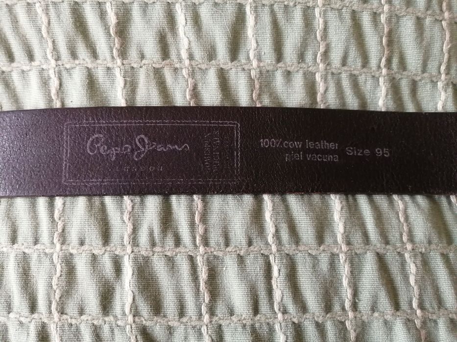 cinto de cabedal pepe jeans original