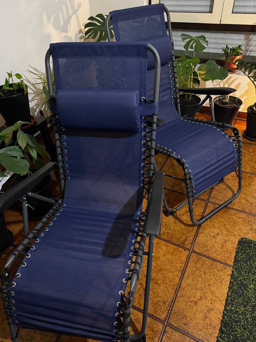 Multipe Blue relaxation chair - outdoor or indoor