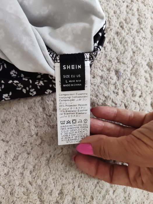 Shein spódnico spodenki roz L