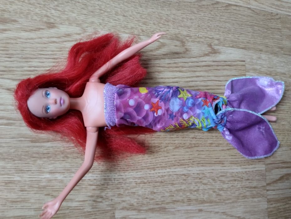 Lalka Barbie Simba Toys Arielka ogony sumie ja 2w1 zginająca nogi
