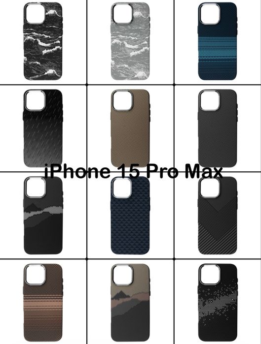 Чохол iPhone 14 15 16 pro max карбон MagSafe. Чехол айфон 14 15 16 про макс carbon