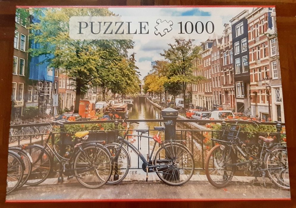 PUZZLE 1000 Peças: AMESTERDÃO - Novo! A Estrear! SELADO!