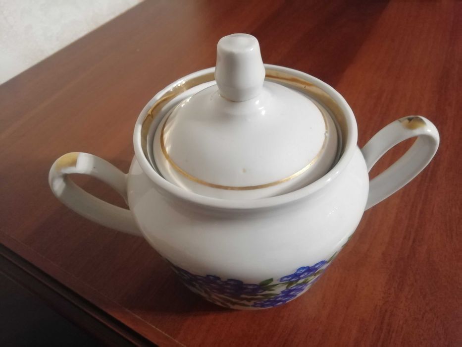Чайник заварник, фарфор, великий, кувшин, штоф, цукерниця - сахарниця