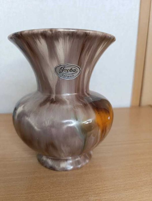 Wazon Jasba Keramik – Piękny Vintage WGP Drip Glaze
