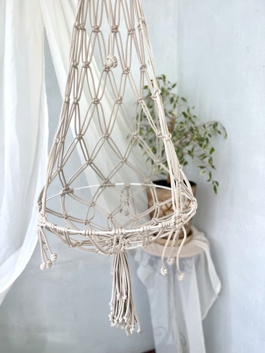 Гамак макраме для котика.