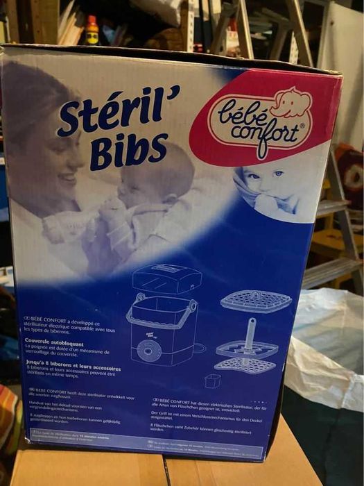 Esterilizador de 8 biberões e chupetas novo