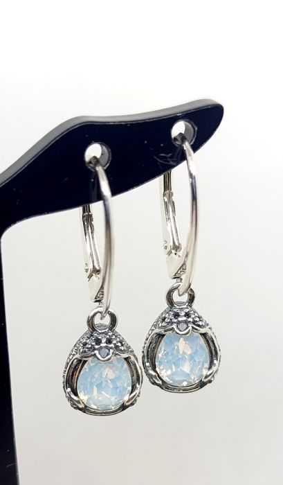 Kolczyki srebrne wiszące