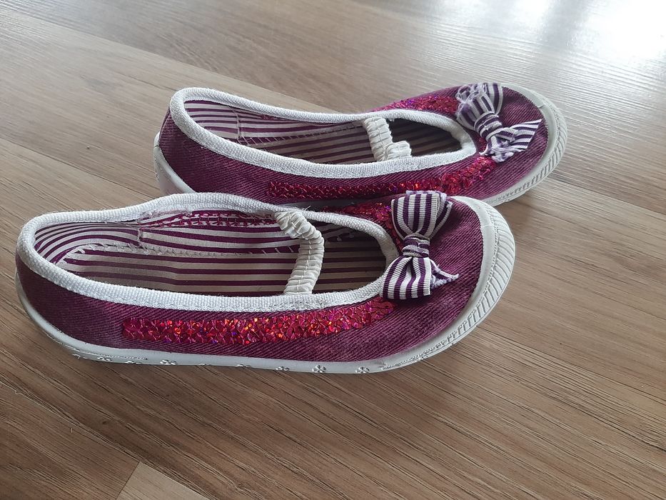 Buty kapcie do przedszkola