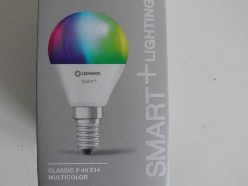 Żarówka LED E14 4,9W RGBW SMART+ WiFi sterowana smartfonem K