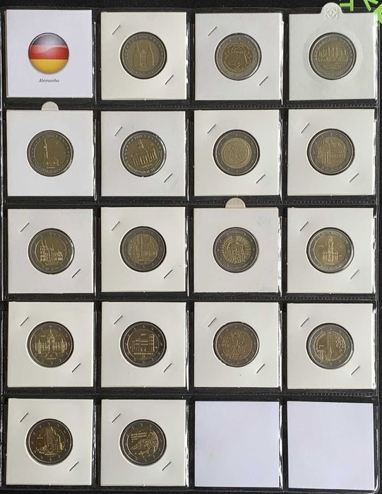 2€ Comemorativas - Alemanha (Circuladas)