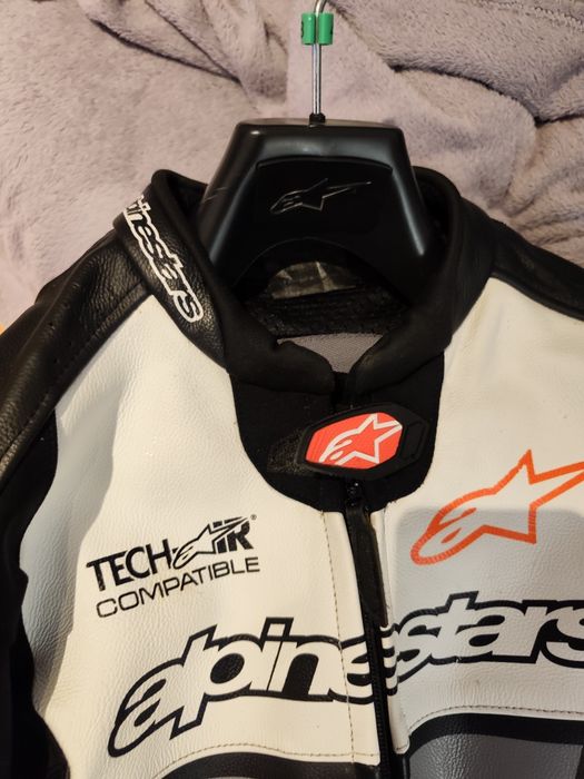 Casaco Alpinistars Missile Ignition for Tech-Air Black / White / Red Fluo