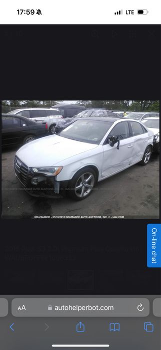 Audi A3 2014 VIN WAUBFGFF6F1006333 фото оголошення 23 з 24