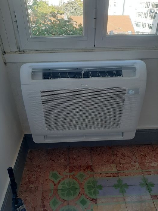 Ar condicionado frio e quente