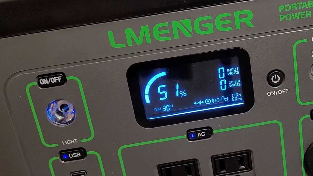 Зарядна Станція 577 Wh та 550 W LMENGER Краща Багатьох Аналогів