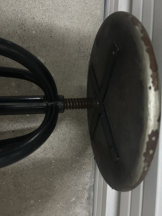 Banco giratorio redondo