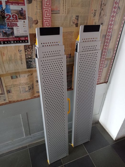 Rampas para motos, cadeiras elétricas subirem para carrinhas/ carros