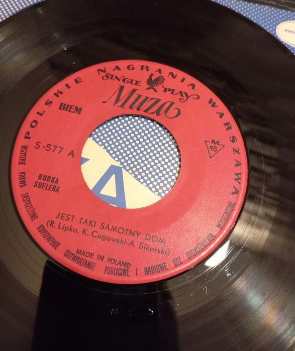 Budka Suflera singiel Jest taki samotny dom winyl  VG+/EX unikat