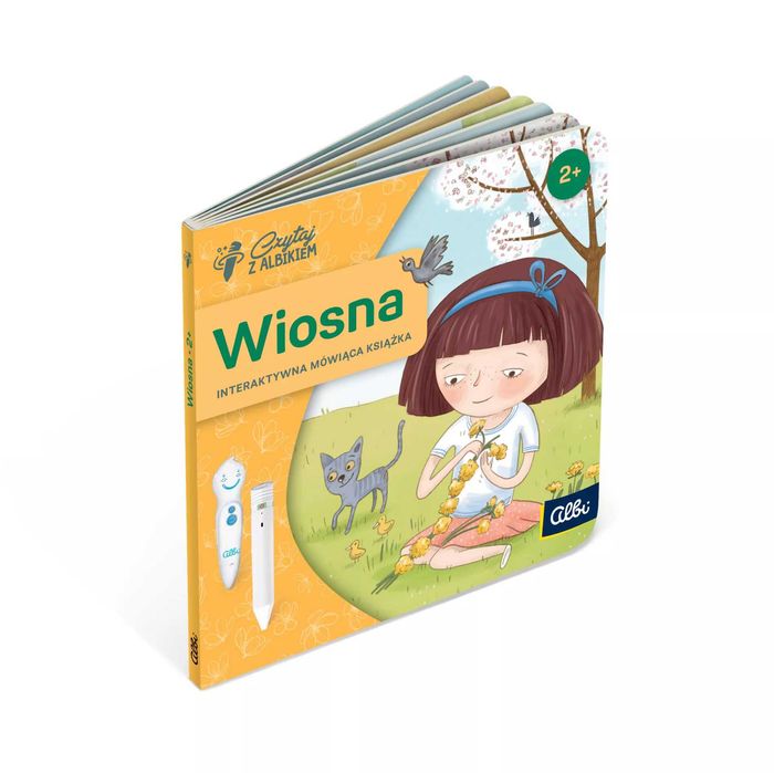 Czytaj z ALBIKIEM Interaktywna Miniksiążka EDUKACYJNA Wiosna 2+ ALBIK