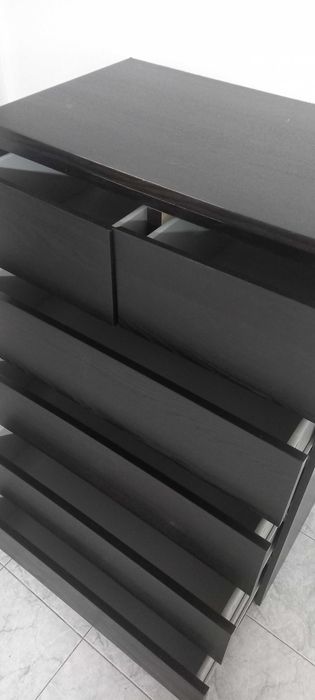 Camiseiro Malm Ikea 6 gavetas