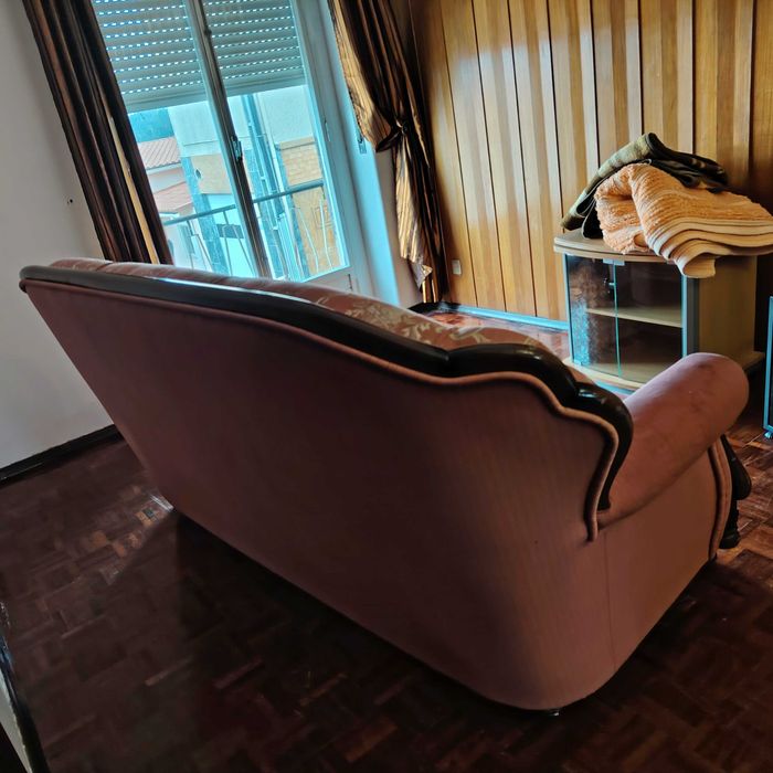 Sofa/cama de três assento