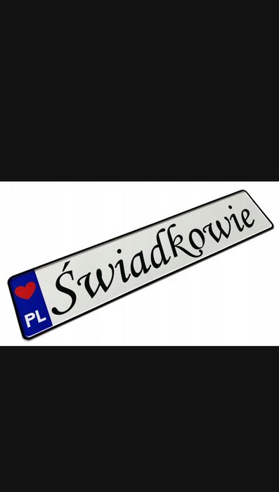 Tablice Ślubne Świadkowie