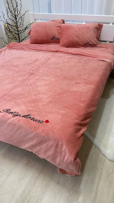 Велюрова постільна білизна Моніка