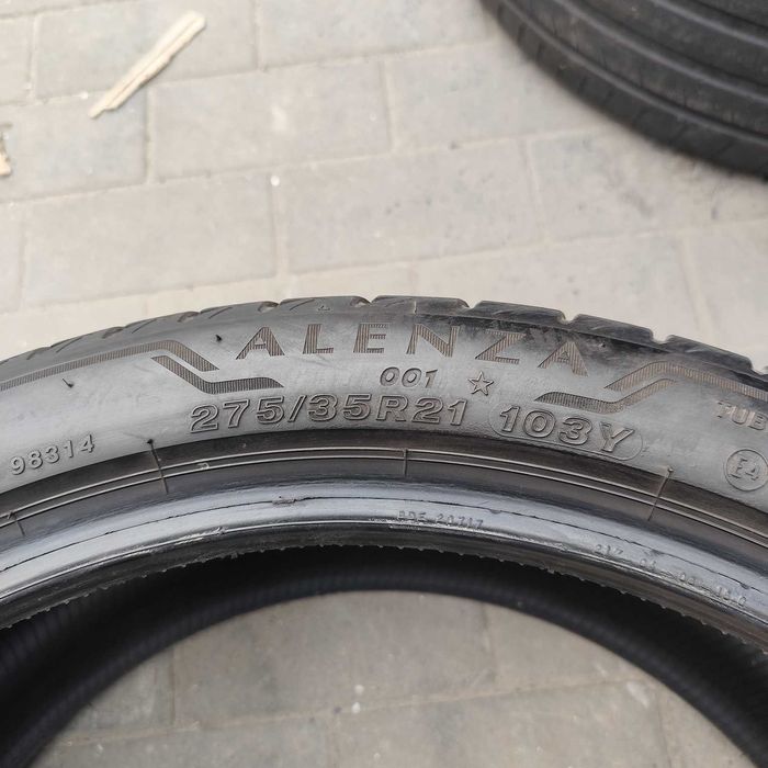 R21 245/40 + 275/35 Bridgestone Alenza 001 / 2021р. шини 2+2 шт
