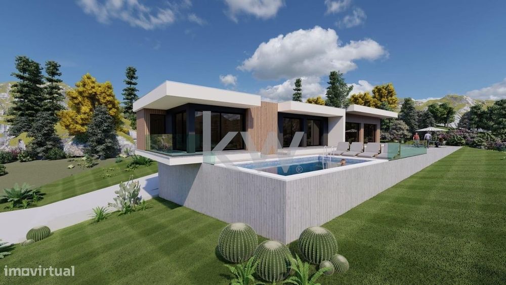 Moradia T3 Isolada, inserida num lote de 2500m2 em Vila Chã para venda