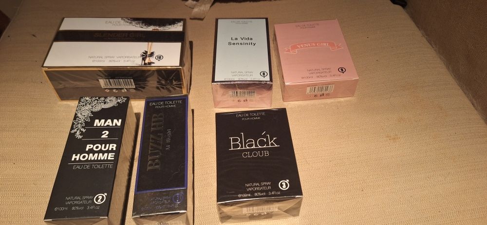 Perfumes Homem e Senhora