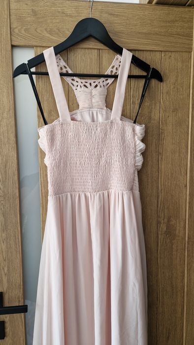 Little mistress sukienka maxi odkryte ramiona wesele 36