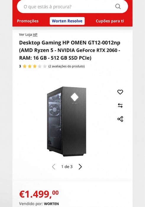 Torre gamer omen