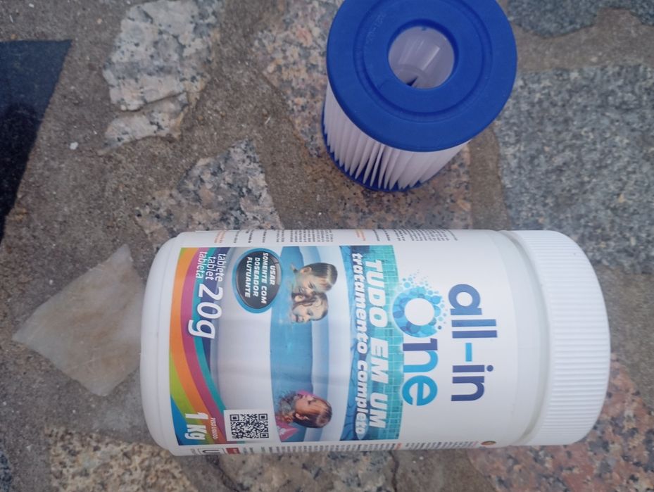 Bomba para piscina insuflável