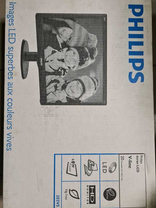 Монітор 20" Philips V-line 203V5LSB26/10/62