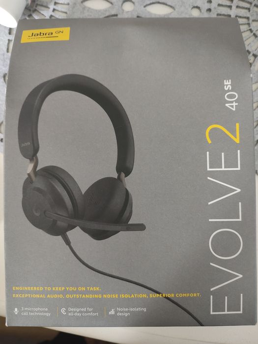 Nowe słuchawki Jabra Evolve2 40se