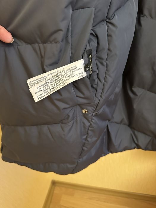 Пальто пухове Massimo Dutti